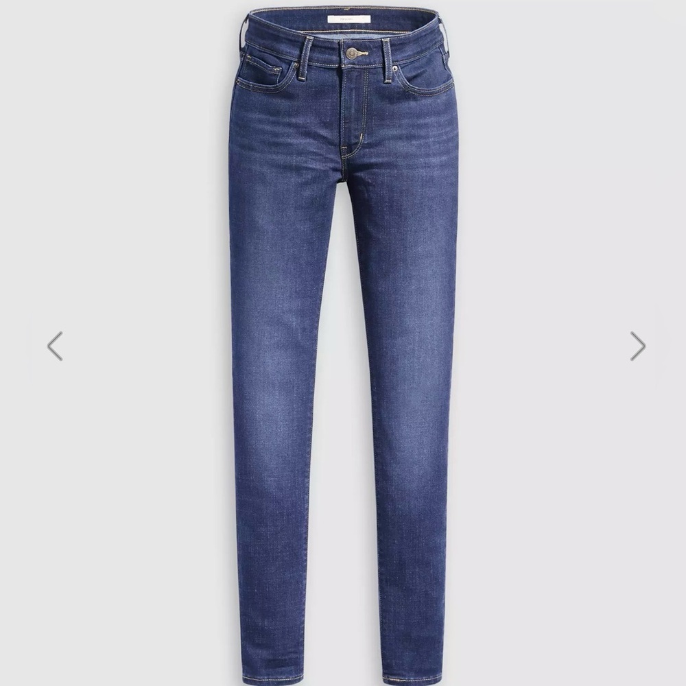 Levi’s 711 skinny women’s jeans dark wash - Picture 4 of 9